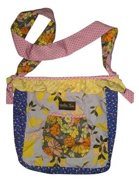 Matilda Jane 2017 "Lemon Zest Joey" Reversible Boho Hobo Bag